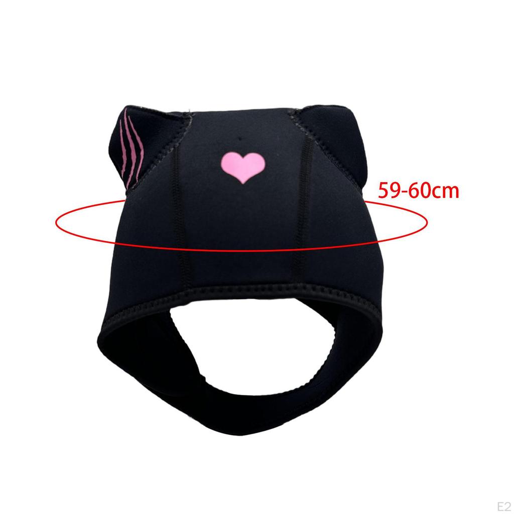 3mm Neoprene Diving Cap for Men Women Waterproof Swimming Hat Water Sports Accessory