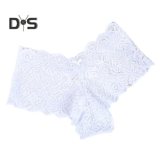 Women's Panties Floral Lace Low Waist Briefs Stretchy Sexy Breathable Underpants for Girls Daily Wear And Sleep