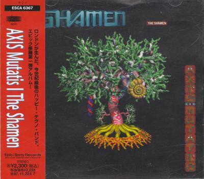 CD SHAMEN  Axis Mutatis ESCA6367 Epic 1995 Japan Dance  Electronica Used