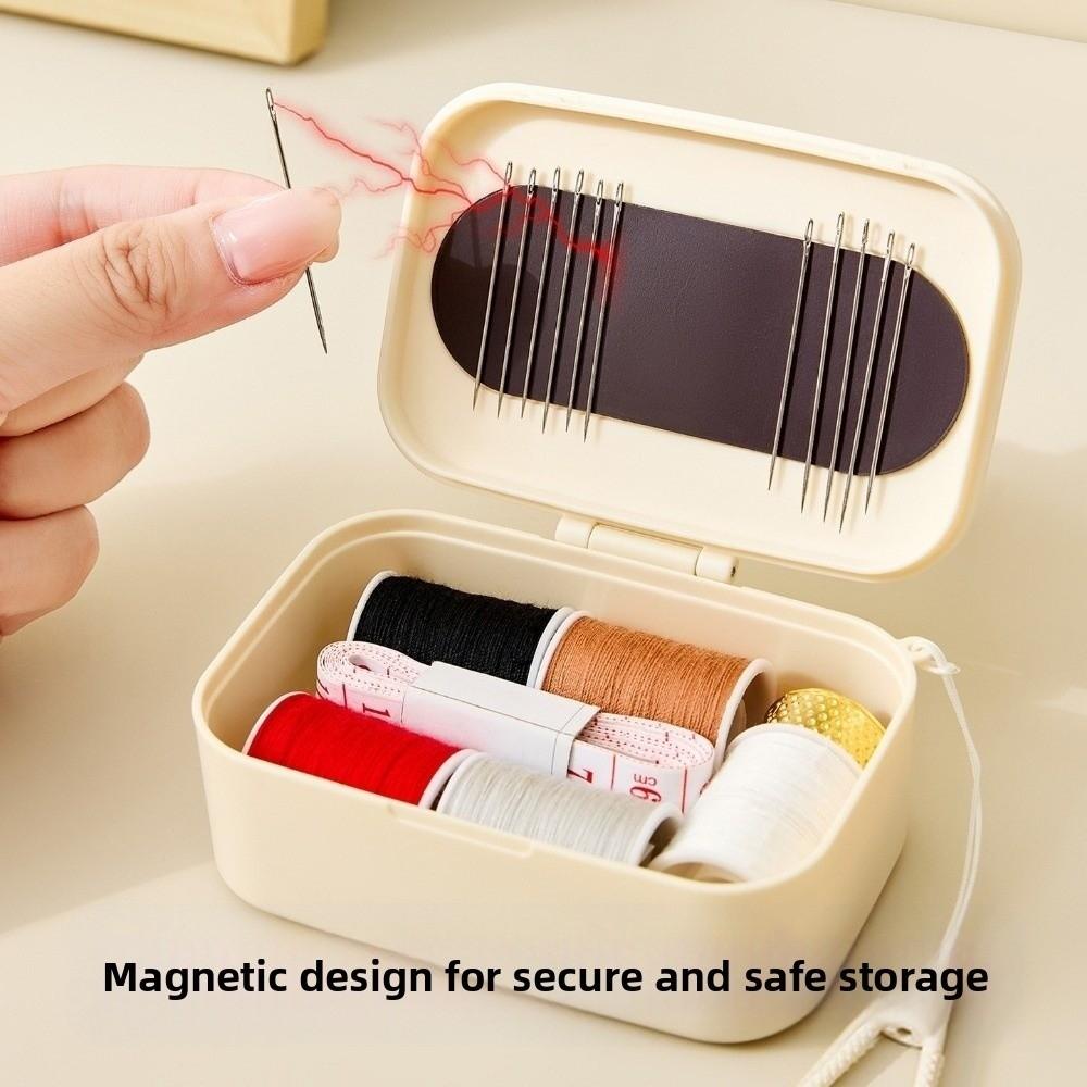 Space Saving Sewing Set Easy Sewing Manual Sewing Tool Kit Needle and Thread Box  Household