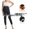 Women's High-Waist Tummy Control Yoga Leggings - Sweat-Absorbent with Button Details for Fitness