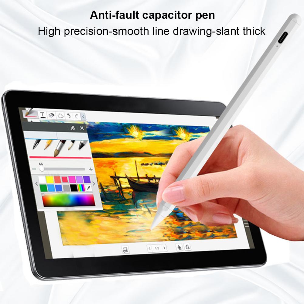 For Apple Pencil Stylus Pen for Apple iPad 2018-2025 Palm Rejection Touch Pencil for iPad 10/9/8/7/6th Gen for iPad Air 3/4/5/M2