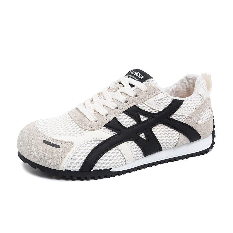 Korean Version of Age-reducing and Comfortable Mesh Breathable Forrest Gump Shoes for Women's 2025 Summer and Autumn New Versatile Fashion Soft-soled