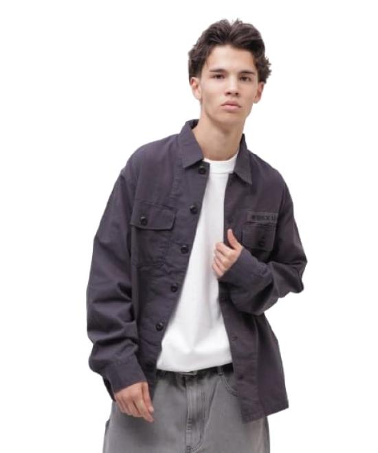 AVIREX RIPSTOP BDU SHIRT XL black 783-4220004