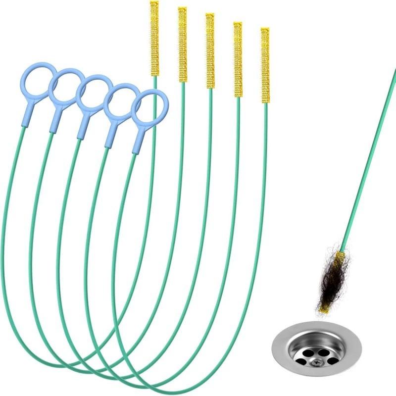 Sewer Unclogger, Bathroom Sink, Hair Dredging Brush, Kitchen Sink, Pipeline Internal Cleaning Tool 90cm