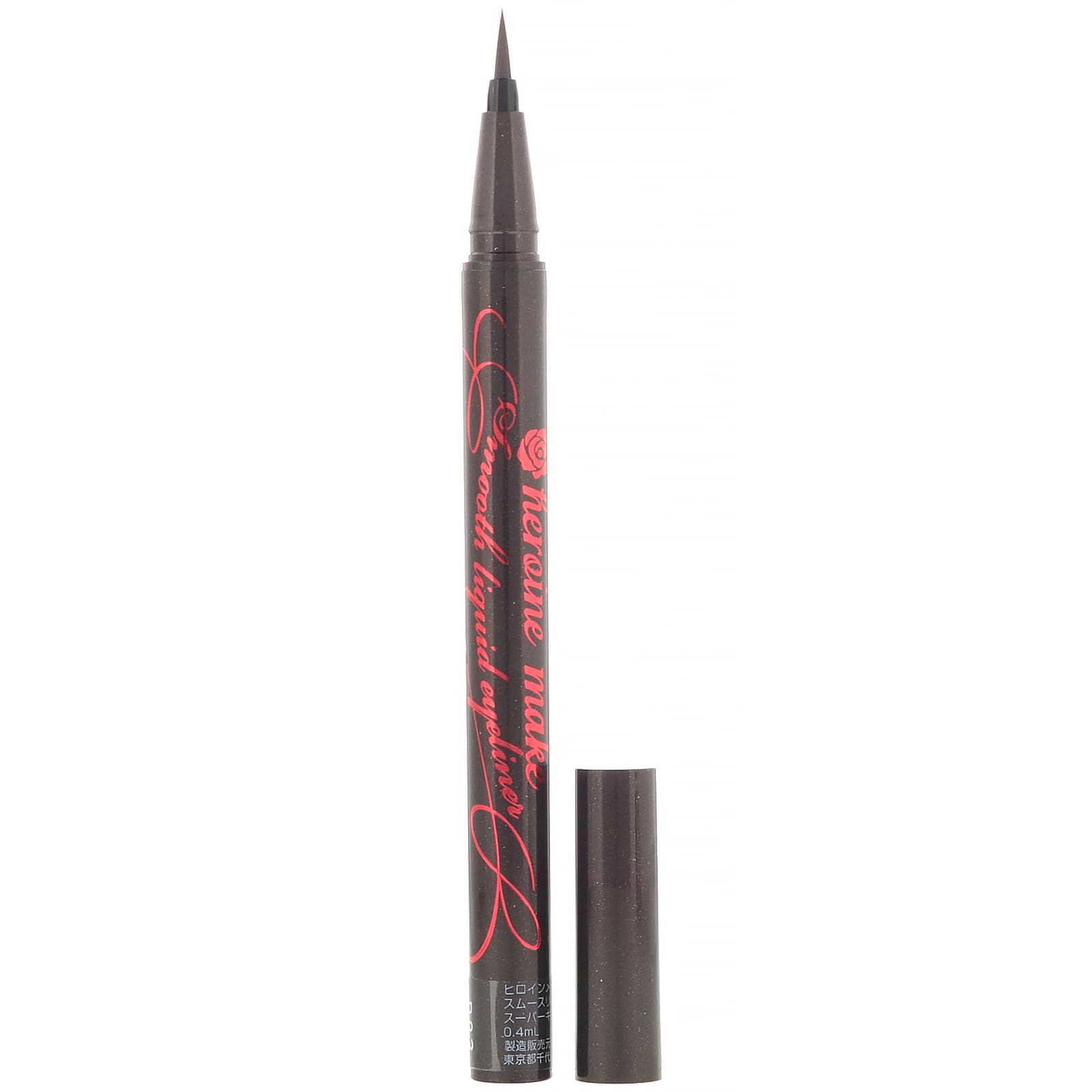 

KissMe, Heroin Make, Smooth Liquid Eyeliner Super Lip, №03 Brown Black, 0,4 мл (0,014 рідкої унції)