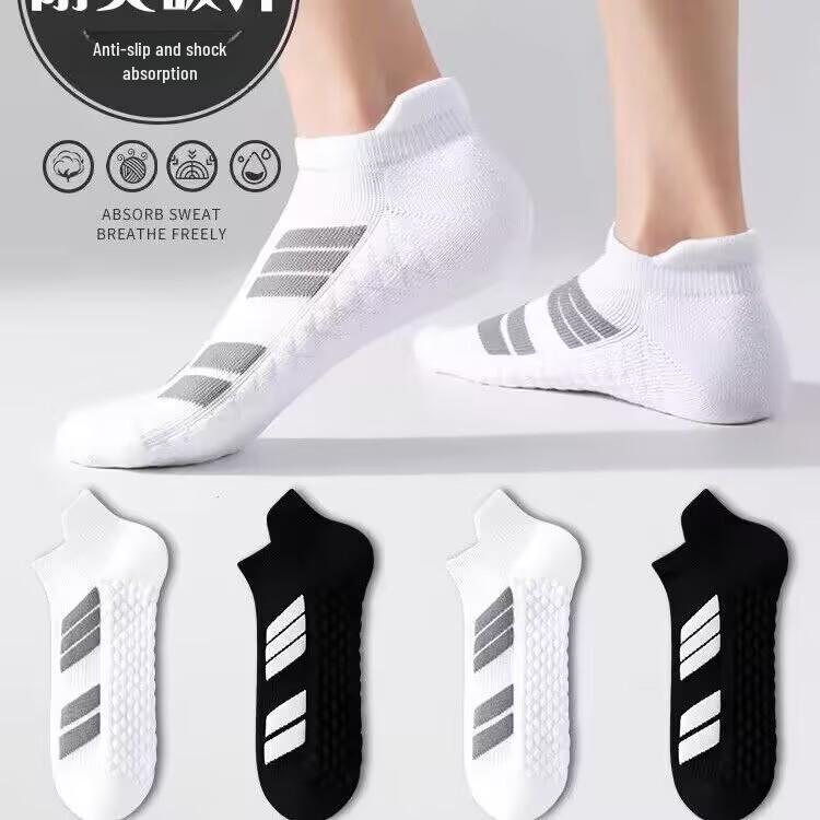 Spring-Summer Breathable Anti-Odor Cotton Ankle Socks for Men & Women