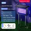 Outdoor Automatic Anti-Mosquito Lamp Waterproof Solar Mosquito Killer Light Courtyard Farm Large Insect Killer Artifact