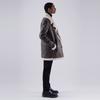 Strike Desired Rich Lambskin Shearling Coat (Brown)