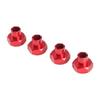4Pcs Aluminum Alloy 5Mm To 12Mm Hex Wheel Hub Adapter Conversion For Wpl D12 D14 1/10 Mn Model D90 Mn82 Mn99S Mn78 Wheels