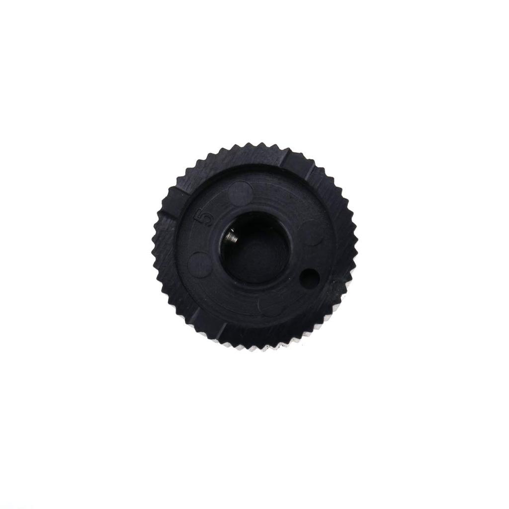 Musiclily Pro Plastic Feneder Amplifier Knobs for CTS Solid Shaft Control Black of Pots, (Set 6)