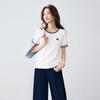 Srcr Women's Mulberry Silk Blend Jacquard Knit T-Shirt
