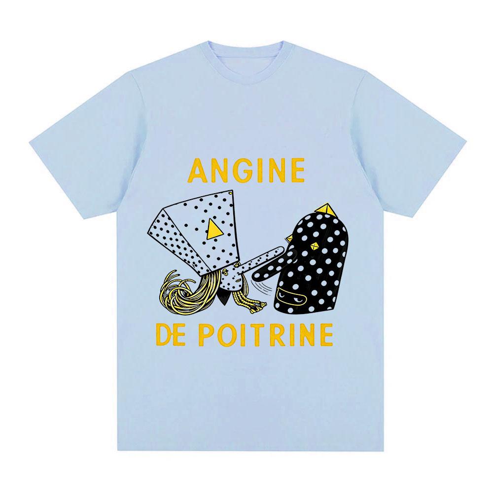 Angine De Poitrine Grafikdruck T-Shirt 100% Baumwolle T-Shirts Vol.ii Tees Tour Streetwear Damen und Herren Freizeitmode Rundhals Oberteile Sommer T-Shirt