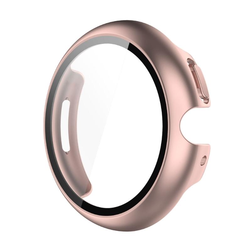 Smartwatch Shell Cover PC Glass Guard For Watch 4 41mm 45mm Screen Protector Frame Shell Safe Quick To Attach and Detach