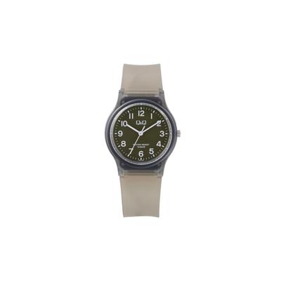 Klocka Analog Waterproof Urethane Belt Black x Skeleton [Citizen Q&Q] V06A-517VK