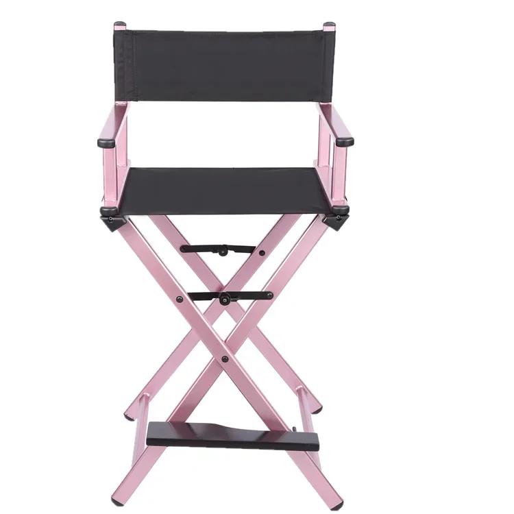 Professional Makeup Artist Directors Aluminum Chair Lightweight Foldable