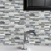 PVC Crystal Marble Tile Wall Sticker - Waterproof, Oil-proof, Self-adhesive for Kitchen & Bathroom Decor
