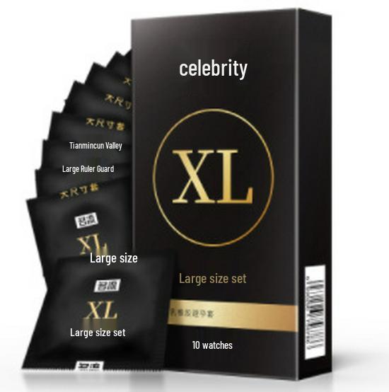 Celebrity Ultra-Thin Condoms: Dynamic Particle Design, Threaded, Stylish, Smooth, 0.02mm, Lubricated for Enhanced Sensation.
