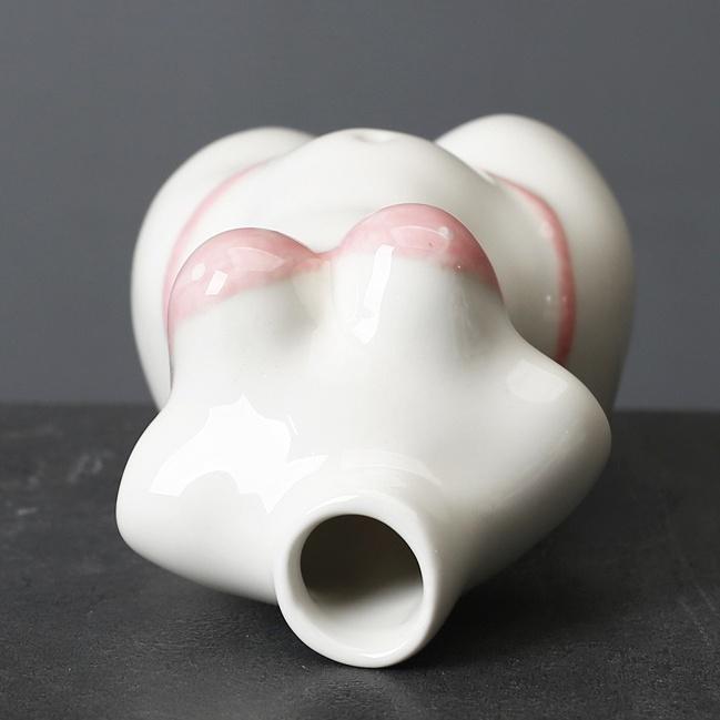 Creative Body Vase Indoor Home Decoration Ornaments Ceramic Hydroponic Vase Plant Pot Gardening Supplies