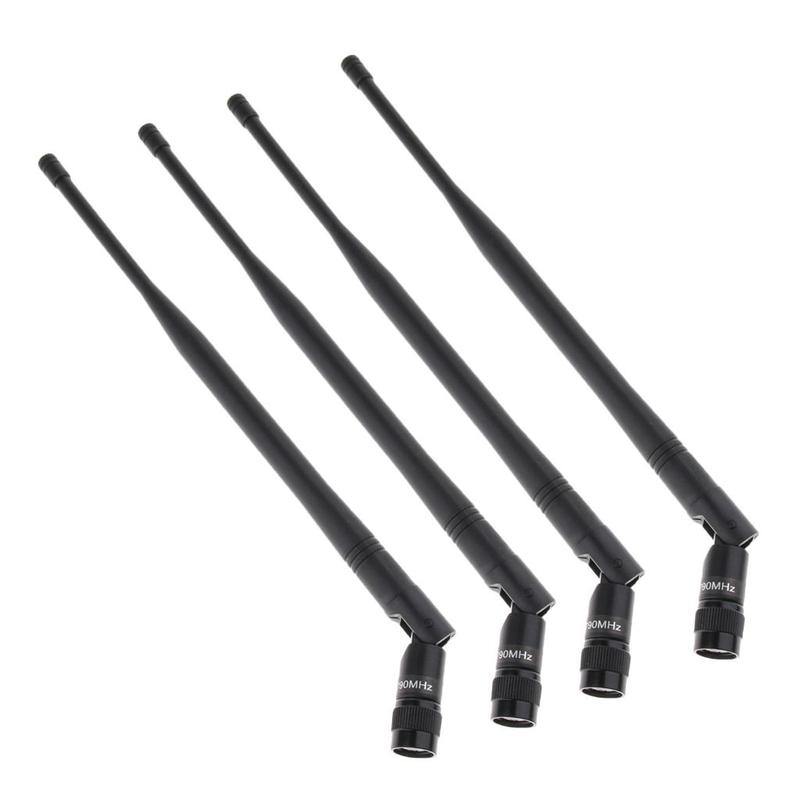 

Plastic Microphone Antenna Set 4 Pieces UHF TNC BNC for Wireless Microphone Transmitter and Receiver