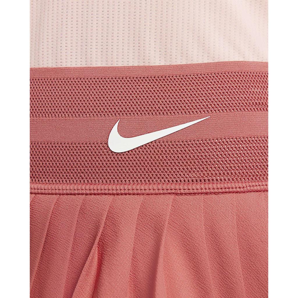 Nike Court Dri-FIT Slam Color Block Pleated Tennis Skirt Women Skirts Clay-Gray DR9750-655
