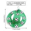 Football Theme Exposed Ear Hat Breathable Pet Sun Hat Cute Dog Fisherman Hat  Walking