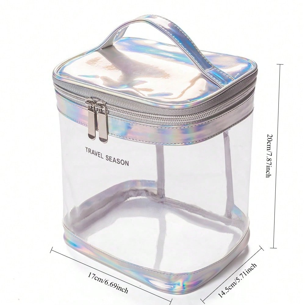 Wash bag large capacity ins wind portable portable travel cosmetic bag storage bag, portable cosmetic storage