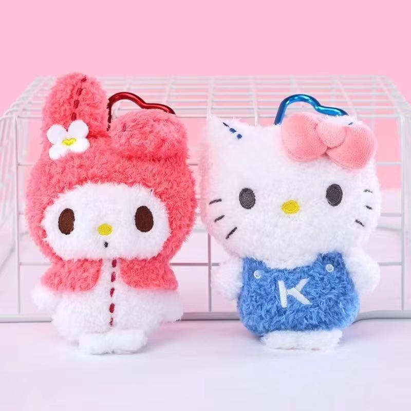 Genuine Sanrio Character Hello Kitty Cinnamorol Plush Toys Soft Stuffed Animals Christmas Birthday Christmas Gifts