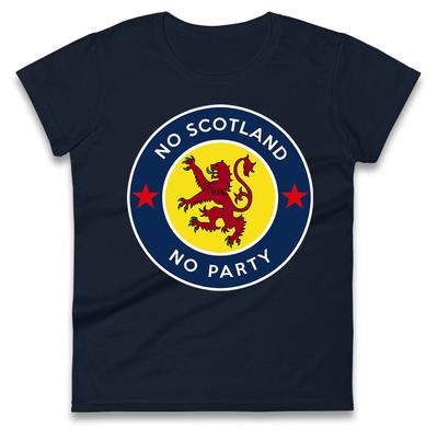 No Scotland No Party Womens Tee T Shirt Mens Tops Unisex Top