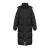 Winter knee-length down jacket women's and men's jackets couple's white duck down extremely cold wind-resistant down jackets