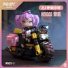 Stubborn Boundaries Ai Motorcycle Youth Tide Play Animation Figure Model Assembly Building Block Toy Ornament Birthday Gift