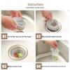 Fangcaodi Disposable Sink Strainer Bags
