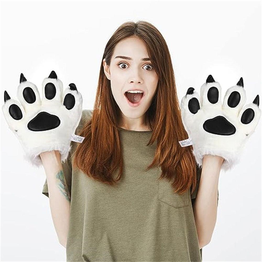 Leopard Giraffe Animal Paw Gloves Claw Hand Gloves Tiger Claw Gloves Creative   Birthday Gift