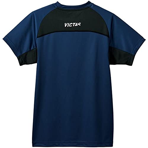 VICTAS Table Tennis Practice Shirt, V-TS231, Unisex, Gray (1100), Size M, 532102