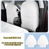 For Tesla Model3 Highland/Model Juniper 2025 Seat Kick Pad Leather Back Anti Kick Protectors Cover Mats Seatback Pad Accessories
