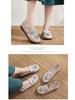 New Style Non-Slip Linen Fisherman Shoes - Comfortable, Soft-Soled Beijing Cloth Shoes for Middle-Aged Women