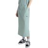 Vans Riley Parachute Cargo Skirt Loose Solid Color Casual Long Skirt Women Skirts Blue VN000HQBM8I