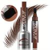 Brow Tint Dye with Brush Applicator – Fine Dye-by-Roots Formula for Long-Lasting, Natural, Fluffy Brows – Waterproof, Smudge-Proof