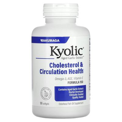 Aged Garlic Extract, Cholesterol and Blood Circulation Health, 90 Softgels