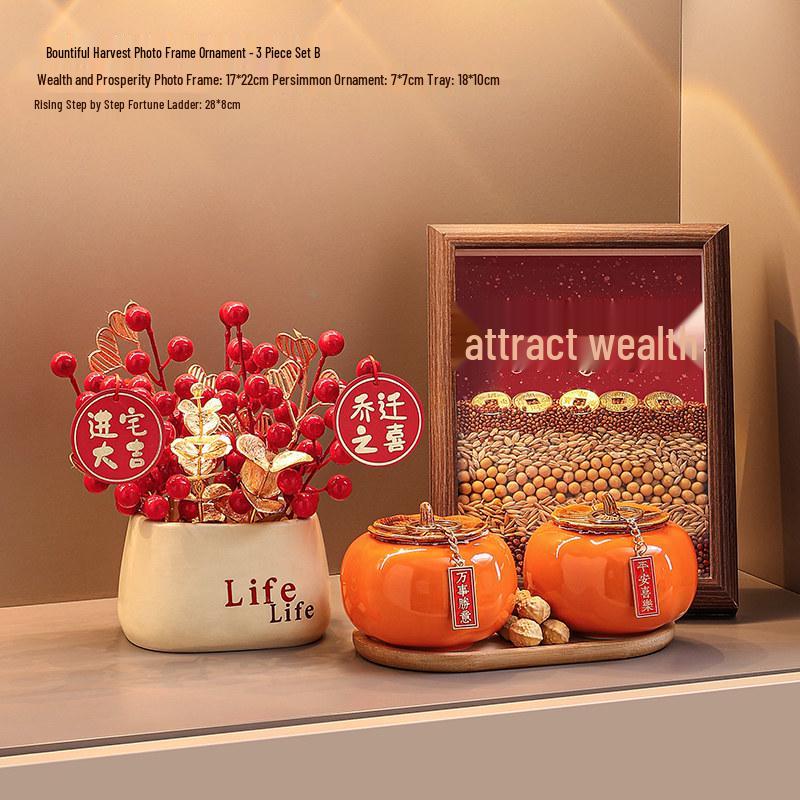 Prosperous New Chinese Style Housewarming Decoration Set
