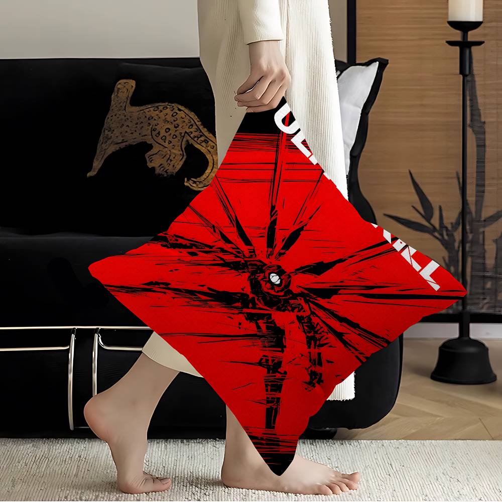 

STEAM GAME UULTRAKILL Pillow Cover for Bedroom Room and Living Room Sofa Decorative Cushion Cover 30x30 cm