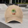 Retro Santa Barbara Sunny Beach Washed Baseball Cap  Unisex Adjustable Dad Hat for Outdoor Daily Wear Vacations