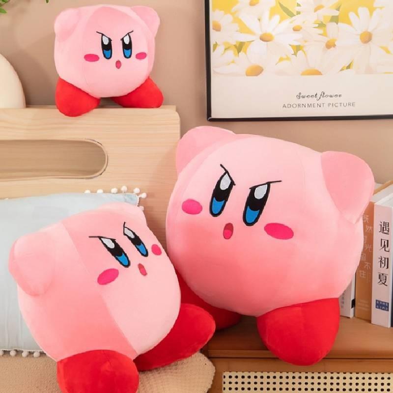 Kirby Toy Plush Cartoon Game Birthday Gifts Bedroom Pillow Expression Decoration