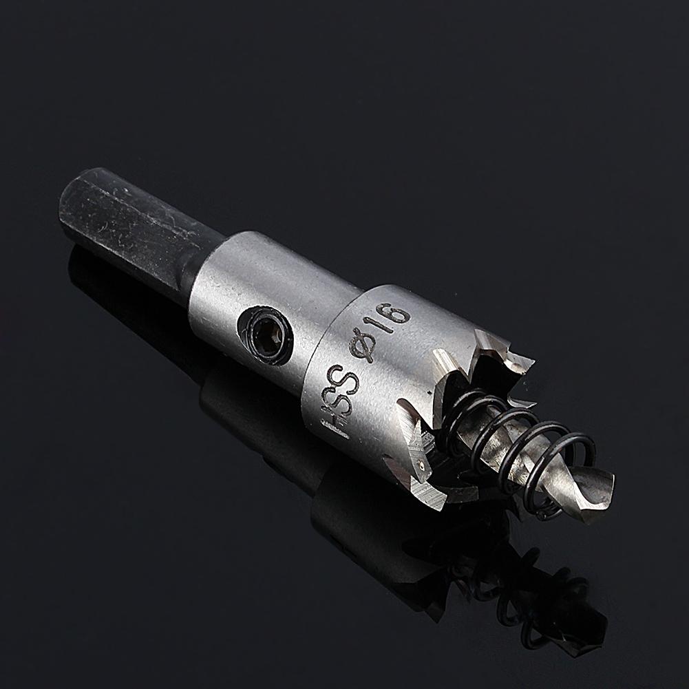 Stainless Steel Drill Bit Metal Heavy Duty Hole Saw Cutter tool 16mm