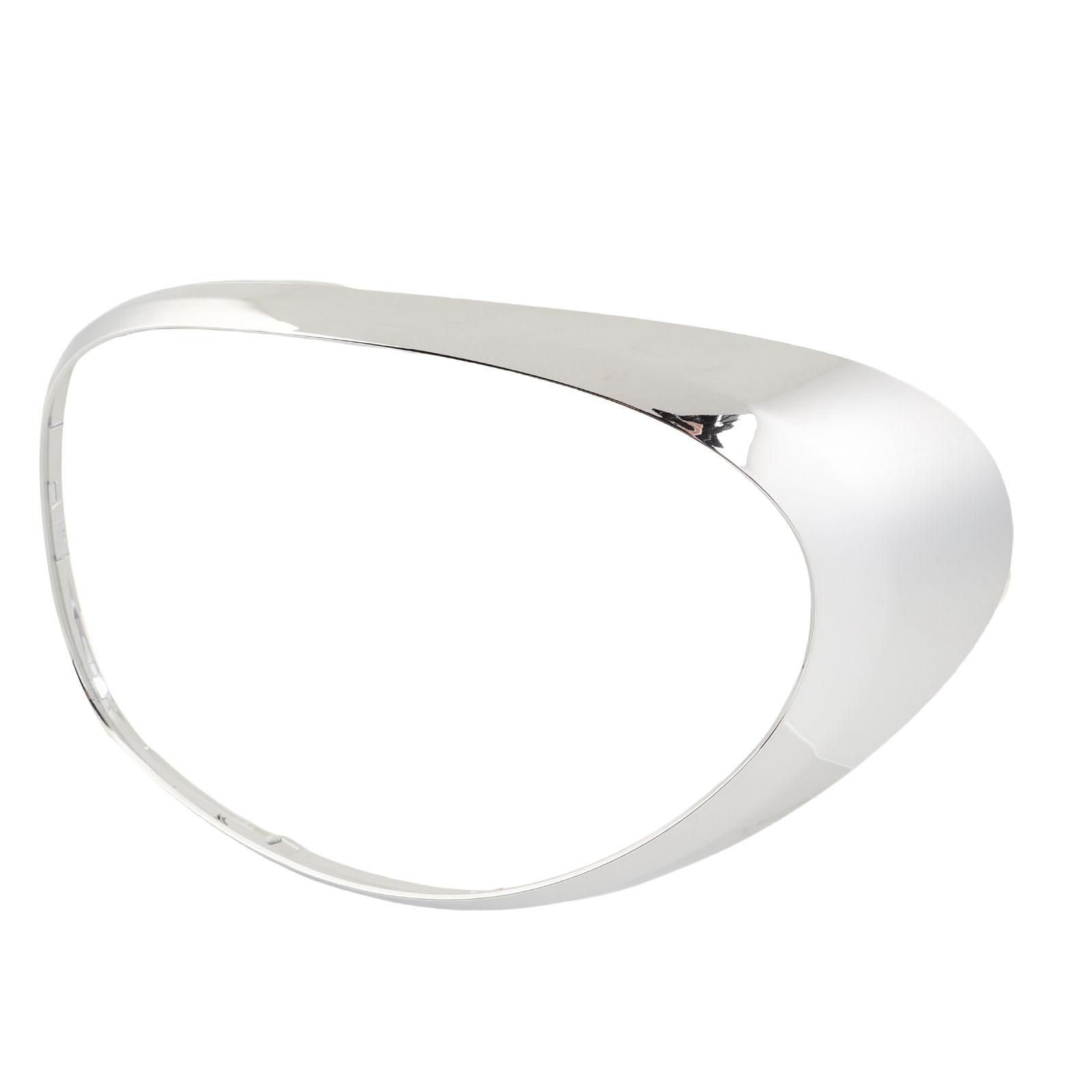 

Tail Lamp Trim Ring Chrome Close Out Taillight Decorative Ring Replacement for Fiat 500L 20142018