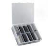 1 Box Black White Plaid Nail Art Sticker Simple Stylish Safe DIY Nail Art Stickers Decals for Home