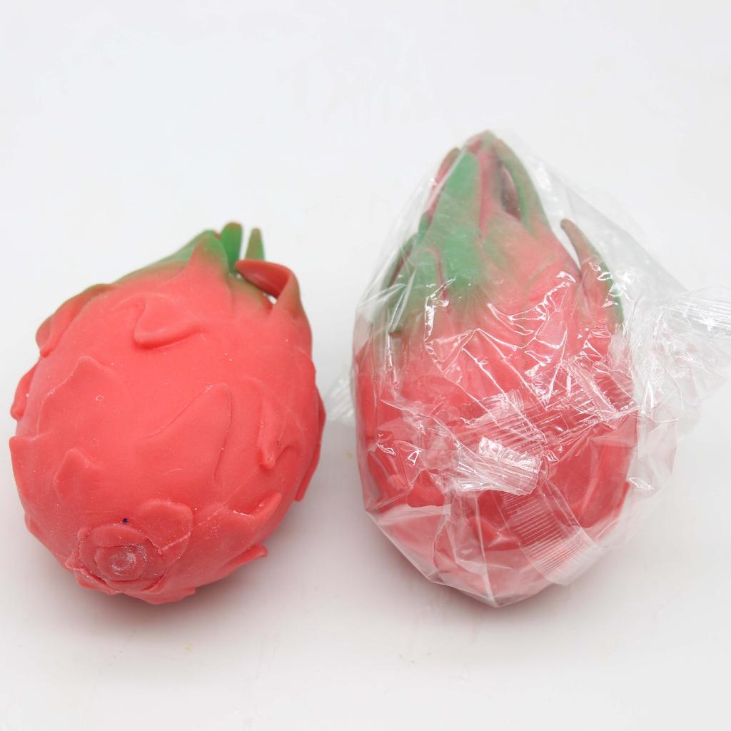 1pcs Anti-Stress Toy Creative Dragon Fruit Squeeze Fidget Toys Tpr Squishy Funny Stress Relief For Kids Adults Gift Prop J165