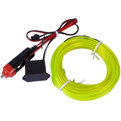 EL WIRE Ambient Fiber Optic LED Strip 3m 12V Yellow, Off-Road