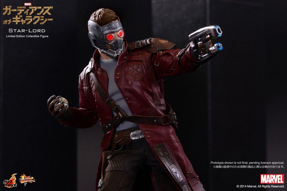 Hot Toys Movie Masterpiece Guardians Of The Galaxy Scale Plastic Painted Action Figure Star-Lord 1/6