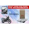 Royal Enfield "Kamet White Right Hand Side Panel" For New Himalayan 450